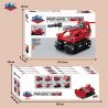 GBL KY1116 1116 CỨU HỎA 8 TỔ HỢP bộ đồ chơi xếp lắp ráp ghép mô hình Technic Kỹ Thuật Công Nghệ Cao Mô Hình Phương Tiện 652 khối