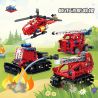 GBL KY1116 1116 CỨU HỎA 8 TỔ HỢP bộ đồ chơi xếp lắp ráp ghép mô hình Technic Kỹ Thuật Công Nghệ Cao Mô Hình Phương Tiện 652 khối