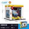 CADA DOUBLEE C66030 66030 RỬA XE SHELL bộ đồ chơi xếp lắp ráp ghép mô hình City Thành Phố 294 khối