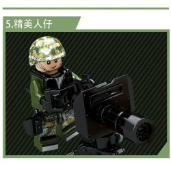 LE YI 82001 XE TÊN LỬA ĐẠN ĐẠO CHỐNG HẠM DONGFENG 21D bộ đồ chơi xếp lắp ráp ghép mô hình Military Army DF-21D ANTI-SHIP BALLISTIC MISSILE Quân Sự Bộ Đội 1208 khối