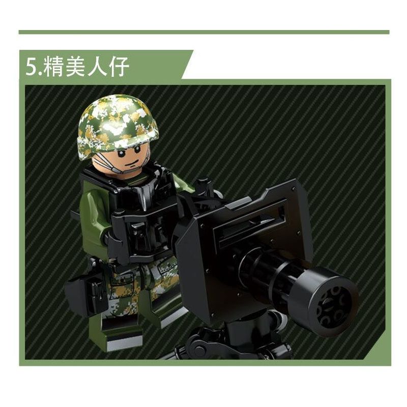 LE YI 82001 XE TÊN LỬA ĐẠN ĐẠO CHỐNG HẠM DONGFENG 21D bộ đồ chơi xếp lắp ráp ghép mô hình Military Army DF-21D ANTI-SHIP BALLISTIC MISSILE Quân Sự Bộ Đội 1208 khối