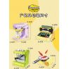WOMA C0355 0355 DỤNG CỤ NHÀ BẾP MINI 8 MẪU bộ đồ chơi xếp lắp ráp ghép mô hình 579 khối