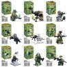 WOMA C1000 1000 TOÀN QUÂN TẤN CÔNG 12 KIỂU bộ đồ chơi xếp lắp ráp ghép mô hình Military Army Quân Sự Bộ Đội 363 khối