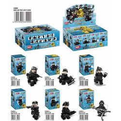 WOMA C5000 5000 MÔ HÌNH ĐỘI SWAT 12 bộ đồ chơi xếp lắp ráp ghép mô hình Military Army Quân Sự Bộ Đội 376 khối