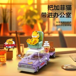 SLUBAN M38-B1222 B1222 1222 M38B1222 38-B1222 CUỘC TRỐN THOÁT CỦA GARFIELD bộ đồ chơi xếp lắp ráp ghép mô hình Movie & Game Phim Và Trò Chơi