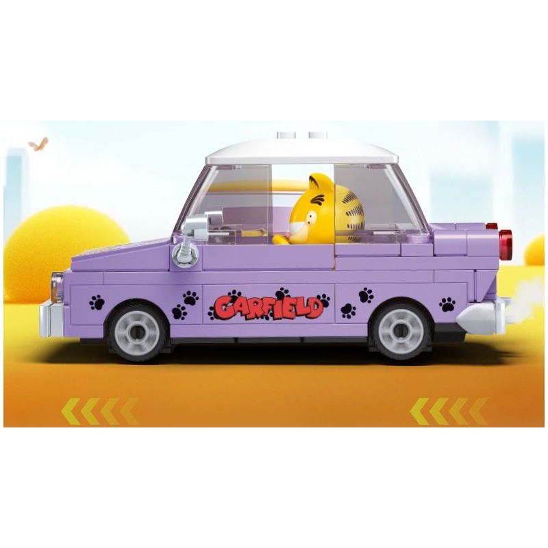 SLUBAN M38-B1222 B1222 1222 M38B1222 38-B1222 CUỘC TRỐN THOÁT CỦA GARFIELD bộ đồ chơi xếp lắp ráp ghép mô hình Movie & Game Phim Và Trò Chơi