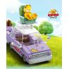 SLUBAN M38-B1222 B1222 1222 M38B1222 38-B1222 CUỘC TRỐN THOÁT CỦA GARFIELD bộ đồ chơi xếp lắp ráp ghép mô hình Movie & Game Phim Và Trò Chơi