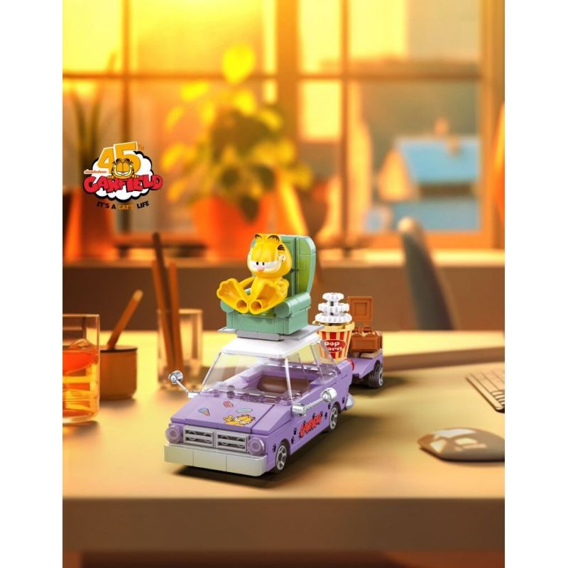 SLUBAN M38-B1222 B1222 1222 M38B1222 38-B1222 CUỘC TRỐN THOÁT CỦA GARFIELD bộ đồ chơi xếp lắp ráp ghép mô hình Movie & Game Phim Và Trò Chơi