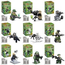 WOMA C1000 1000 TOÀN QUÂN TẤN CÔNG 12 KIỂU bộ đồ chơi xếp lắp ráp ghép mô hình Military Army Quân Sự Bộ Đội 363 khối