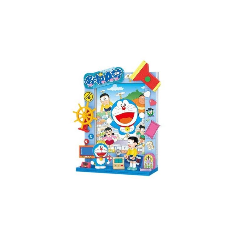 BALODY 21261 DOREMON KHUNG ẢNH ĐẠO CỤ DORA bộ đồ chơi xếp lắp ráp ghép mô hình Movie & Game Phim Và Trò Chơi 170 khối