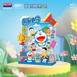 BALODY 21261 DOREMON KHUNG ẢNH ĐẠO CỤ DORA bộ đồ chơi xếp lắp ráp ghép mô hình Movie & Game Phim Và Trò Chơi 170 khối