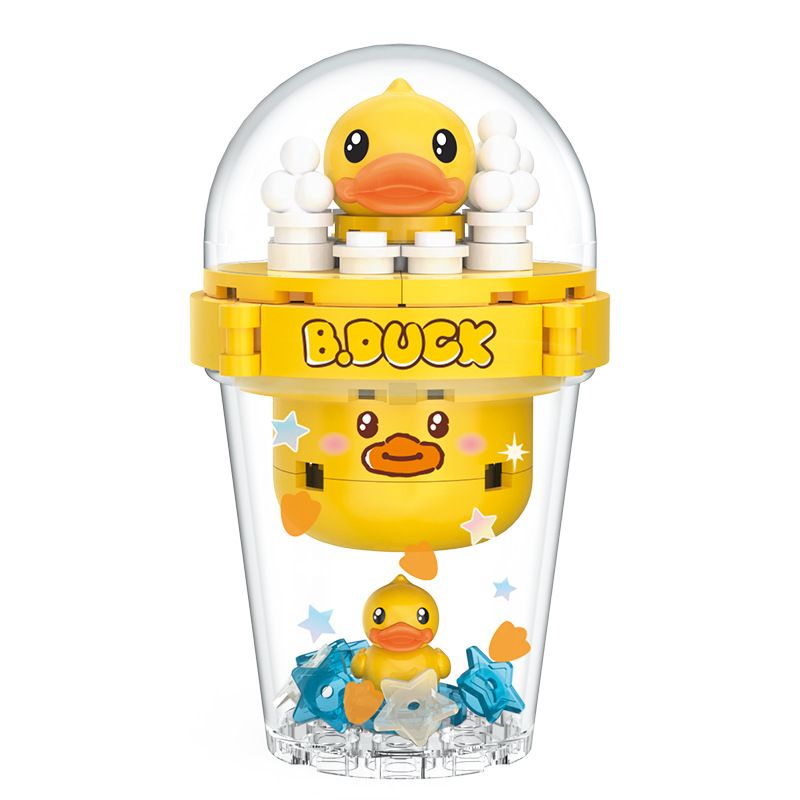 BALODY 21280 B.DUCK LITTLE VỊT VÀNG THỨC ĂN ĐỒ CHƠI 6 LOẠI bộ đồ chơi xếp lắp ráp ghép mô hình 591 khối