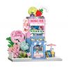 BALODY 21245 CỬA HÀNG PHỐ HOA WEIJI BISTRO bộ đồ chơi xếp lắp ráp ghép mô hình TIPSY BISTRO 595 khối