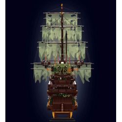 MouldKing 13197 Mould King 13197 NGƯỜI HÀ LAN BAY bộ đồ chơi xếp lắp ráp ghép mô hình Pirates Of The Caribbean THE FLYING DUTCHMAN Cướp Biển Vùng Caribe 4364 khối