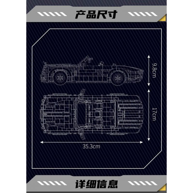 MouldKing 10031 Mould King 10031 ROLLS-ROYCE PHANTOM tỷ lệ 1:14 bộ đồ chơi xếp lắp ráp ghép mô hình Creator ROLLS-ROYCE WRAITH Sáng Tạo 1603 khối