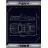 MouldKing 10031 Mould King 10031 ROLLS-ROYCE PHANTOM tỷ lệ 1:14 bộ đồ chơi xếp lắp ráp ghép mô hình Creator ROLLS-ROYCE WRAITH Sáng Tạo 1603 khối