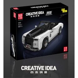 MouldKing 10031 Mould King 10031 ROLLS-ROYCE PHANTOM tỷ lệ 1:14 bộ đồ chơi xếp lắp ráp ghép mô hình Creator ROLLS-ROYCE WRAITH Sáng Tạo 1603 khối