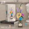 WEILE CREATION 2167 HOA KHÔNG NGỦ II NHỊP TIM bộ đồ chơi xếp lắp ráp ghép mô hình Creator Sáng Tạo 387 khối