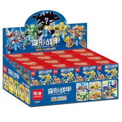 MINGDI LEIBAO K2051 2051 CÓ 5 LOẠI ÁO GIÁP BIẾN HÌNH SKYFIRE MECHA WASP BRAKE HOT ROD VÀ MECHA. bộ đồ chơi xếp lắp ráp ghép mô hình