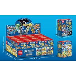 MINGDI LEIBAO K2051 2051 CÓ 5 LOẠI ÁO GIÁP BIẾN HÌNH SKYFIRE MECHA WASP BRAKE HOT ROD VÀ MECHA. bộ đồ chơi xếp lắp ráp ghép mô hình