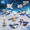 ZHEGAO 915002 TRẠM VŨ TRỤ 8 MÔ HÌNH bộ đồ chơi xếp lắp ráp ghép mô hình City Thành Phố 818 khối