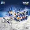 ZHEGAO 915002 TRẠM VŨ TRỤ 8 MÔ HÌNH bộ đồ chơi xếp lắp ráp ghép mô hình City Thành Phố 818 khối