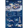 ZHEGAO 915002 TRẠM VŨ TRỤ 8 MÔ HÌNH bộ đồ chơi xếp lắp ráp ghép mô hình City Thành Phố 818 khối