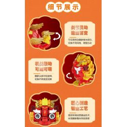 KAIDO KD99021 99021 TỲ HƯU TỐT LÀNH bộ đồ chơi xếp lắp ráp ghép mô hình Creator Sáng Tạo