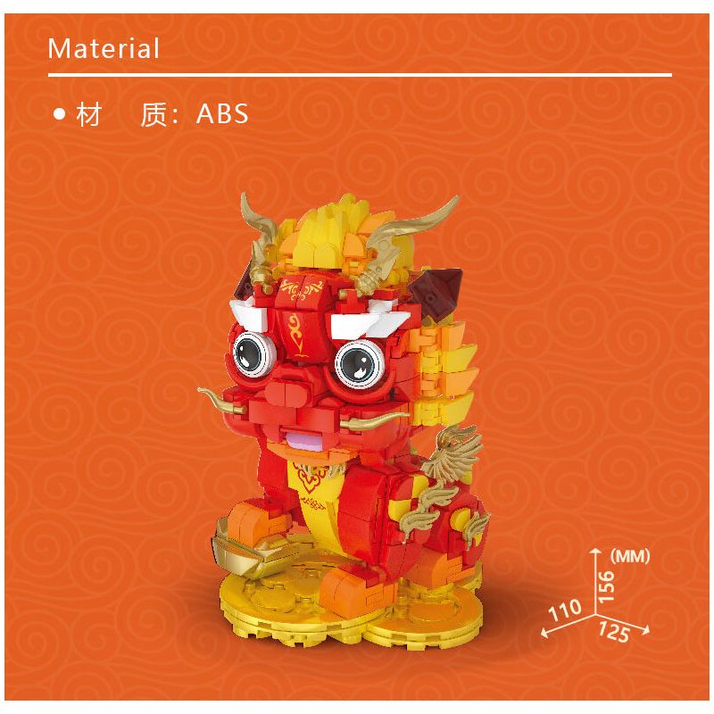 KAIDO KD99021 99021 TỲ HƯU TỐT LÀNH bộ đồ chơi xếp lắp ráp ghép mô hình Creator Sáng Tạo