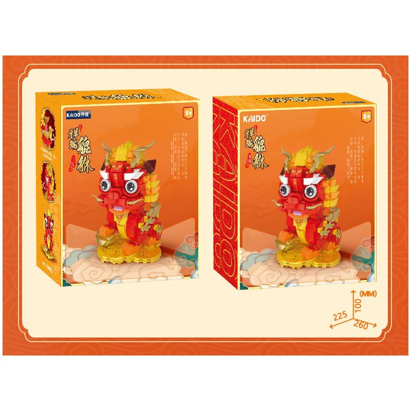 KAIDO KD99021 99021 TỲ HƯU TỐT LÀNH bộ đồ chơi xếp lắp ráp ghép mô hình Creator Sáng Tạo