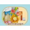KAIDO KD99015 99015 FANTASY TEDDY CUỘC PHIÊU LƯU KỲ ẢO CỦA KHINH KHÍ CẦU bộ đồ chơi xếp lắp ráp ghép mô hình TEDDY MAGIC LAUNCH ADVENTURE