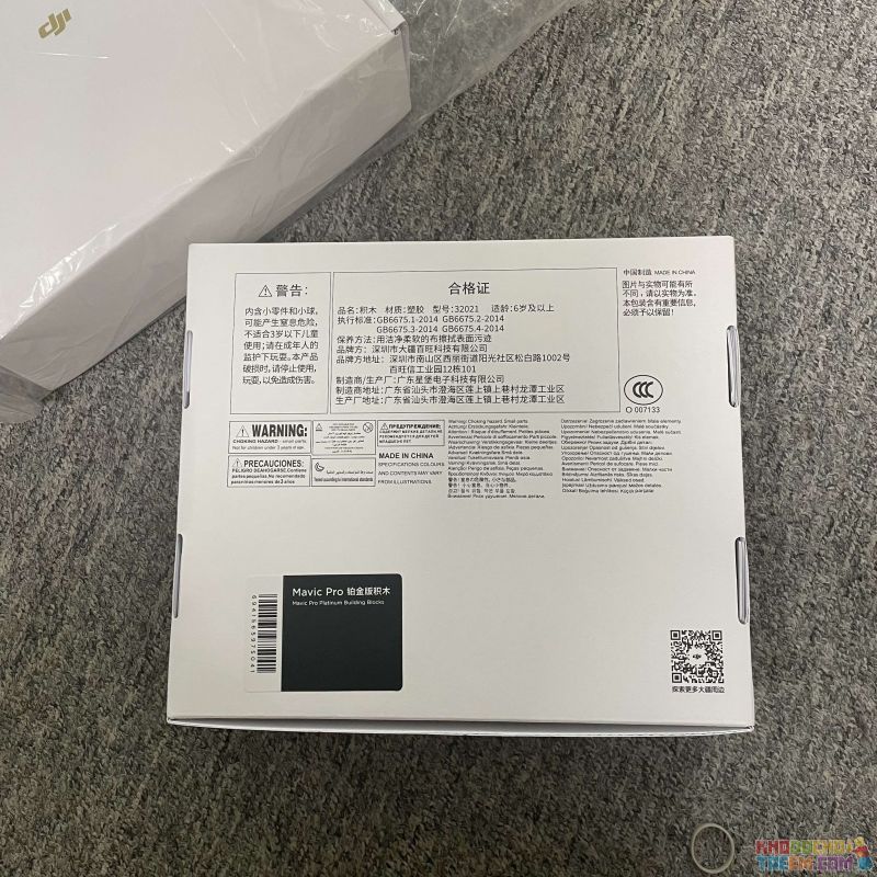 DJI 32008 non  MÁY BAY KHÔNG NGƯỜI LÁI DJI bộ đồ chơi xếp lắp ráp ghép mô hình Creator MAVICPRO BRICK Sáng Tạo