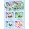 MINGDI LEIBAO K2091 2091 NHẬT KÝ TRUYỆN CỔ TÍCH 4 LOẠI MỘNG MƠ RỰC RỠ CHÚC MỪNG SINH ĐẠI DƯƠNG ÂM NHẠC CƯỠI GIÓ VÀ SÓNG bộ đồ chơi xếp lắp ráp ghép mô hình FAIRY TALE DIARY 1293 khối