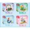 MINGDI LEIBAO K2091 2091 NHẬT KÝ TRUYỆN CỔ TÍCH 4 LOẠI MỘNG MƠ RỰC RỠ CHÚC MỪNG SINH ĐẠI DƯƠNG ÂM NHẠC CƯỠI GIÓ VÀ SÓNG bộ đồ chơi xếp lắp ráp ghép mô hình FAIRY TALE DIARY 1293 khối