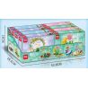 MINGDI LEIBAO K2091 2091 NHẬT KÝ TRUYỆN CỔ TÍCH 4 LOẠI MỘNG MƠ RỰC RỠ CHÚC MỪNG SINH ĐẠI DƯƠNG ÂM NHẠC CƯỠI GIÓ VÀ SÓNG bộ đồ chơi xếp lắp ráp ghép mô hình FAIRY TALE DIARY 1293 khối