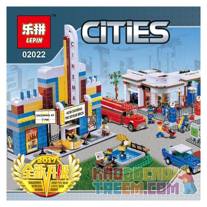 NOT Lego TOWN PLAN 10184 LEPIN 02022 x p l p r p gh p m h nh TH