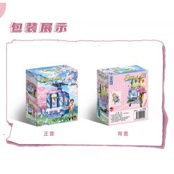 ZHEGAO 662019 THẾ GIỚI SKETCHPAD CÁP TREO SAKURA bộ đồ chơi xếp lắp ráp ghép mô hình Arts & Crafts SKETCHPAD WORLD 755 khối