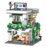 ZHEGAO 612039 KÝ ỨC NĂM THÁNG NHÀ HÀNG ĂN SÁNG CỦA MỌI NGƯỜI bộ đồ chơi xếp lắp ráp ghép mô hình City BREAKFAST SHOP Thành Phố 460 khối