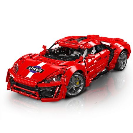 MouldKing 13190 Mould King 13190 SIÊU XE LYCAN tỷ lệ 1:8 bộ đồ chơi xếp lắp ráp ghép mô hình Technic LYKAN Kỹ Thuật Công Nghệ Cao Mô Hình Phương Tiện 4070 khối