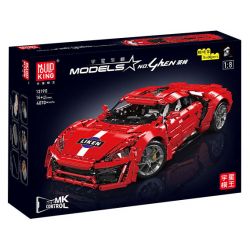 MouldKing 13190 Mould King 13190 SIÊU XE LYCAN tỷ lệ 1:8 bộ đồ chơi xếp lắp ráp ghép mô hình Technic LYKAN Kỹ Thuật Công Nghệ Cao Mô Hình Phương Tiện 4070 khối