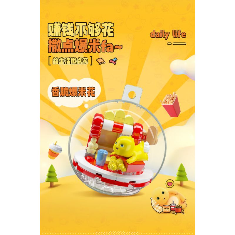 WISE BLOCK AULDEY HA392401 392401 QUẢ CẦU ƯỚC RỒNG SỮA 4 LOẠI bộ đồ chơi xếp lắp ráp ghép mô hình Movie & Game Phim Và Trò Chơi