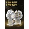 TOP TOY TC2045 2045 TC2060 2060 SANRIO THÂN HÌNH BẠCH KIM HELLO KITTY CYBORG bộ đồ chơi xếp lắp ráp ghép mô hình HELLO KITTY WHITE GOLDEN BIG FIGURE 400 khối