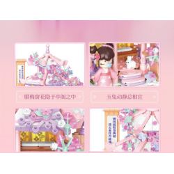 TOP TOY TC2042 2042 NẾU ĐẾN NANCI ĐỂ NGẮM THƠ HOA HANAMI YOUTING bộ đồ chơi xếp lắp ráp ghép mô hình 500 khối