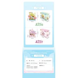 TOP TOY TC2042 2042 NẾU ĐẾN NANCI ĐỂ NGẮM THƠ HOA HANAMI YOUTING bộ đồ chơi xếp lắp ráp ghép mô hình 500 khối