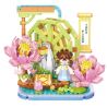 TOP TOY TC2041 2041 ĐẾN NANCI NGẮM THƠ HOA NGOÀI VƯỜN bộ đồ chơi xếp lắp ráp ghép mô hình 500 khối