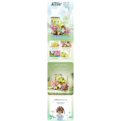 TOP TOY TC2041 2041 ĐẾN NANCI NGẮM THƠ HOA NGOÀI VƯỜN bộ đồ chơi xếp lắp ráp ghép mô hình 500 khối