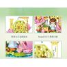 TOP TOY TC2041 2041 ĐẾN NANCI NGẮM THƠ HOA NGOÀI VƯỜN bộ đồ chơi xếp lắp ráp ghép mô hình 500 khối