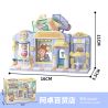 WEKKI 516504 CỬA HÀNG ĐẦY MÀU SẮC CỦA KING ZHUO BÁCH HÓA AZHUO bộ đồ chơi xếp lắp ráp ghép mô hình