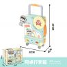 WEKKI 516506 KING ZHUO NHỮNG CHIẾC TÚI LUÔN THAY ĐỔI CỦA AZHUO VALI bộ đồ chơi xếp lắp ráp ghép mô hình