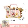 WEKKI 516507 CHIẾC TÚI ĐA NĂNG CỦA ZHUO KING VALI bộ đồ chơi xếp lắp ráp ghép mô hình